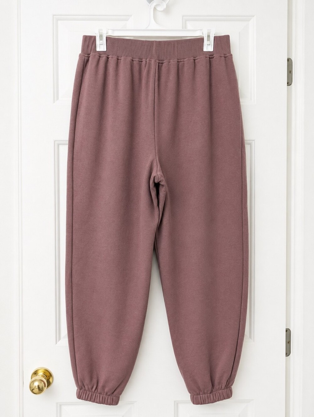 Bozzolo Mauve Fleece Lounge Set Size Large NWOT Sweatshirt & Jogger Sweater Set - Picture 6 of 7